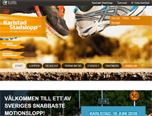 Tablet Screenshot of karlstadstadslopp.se